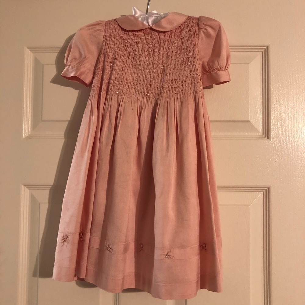 Silk Laura Ashley toddler special occasion dress